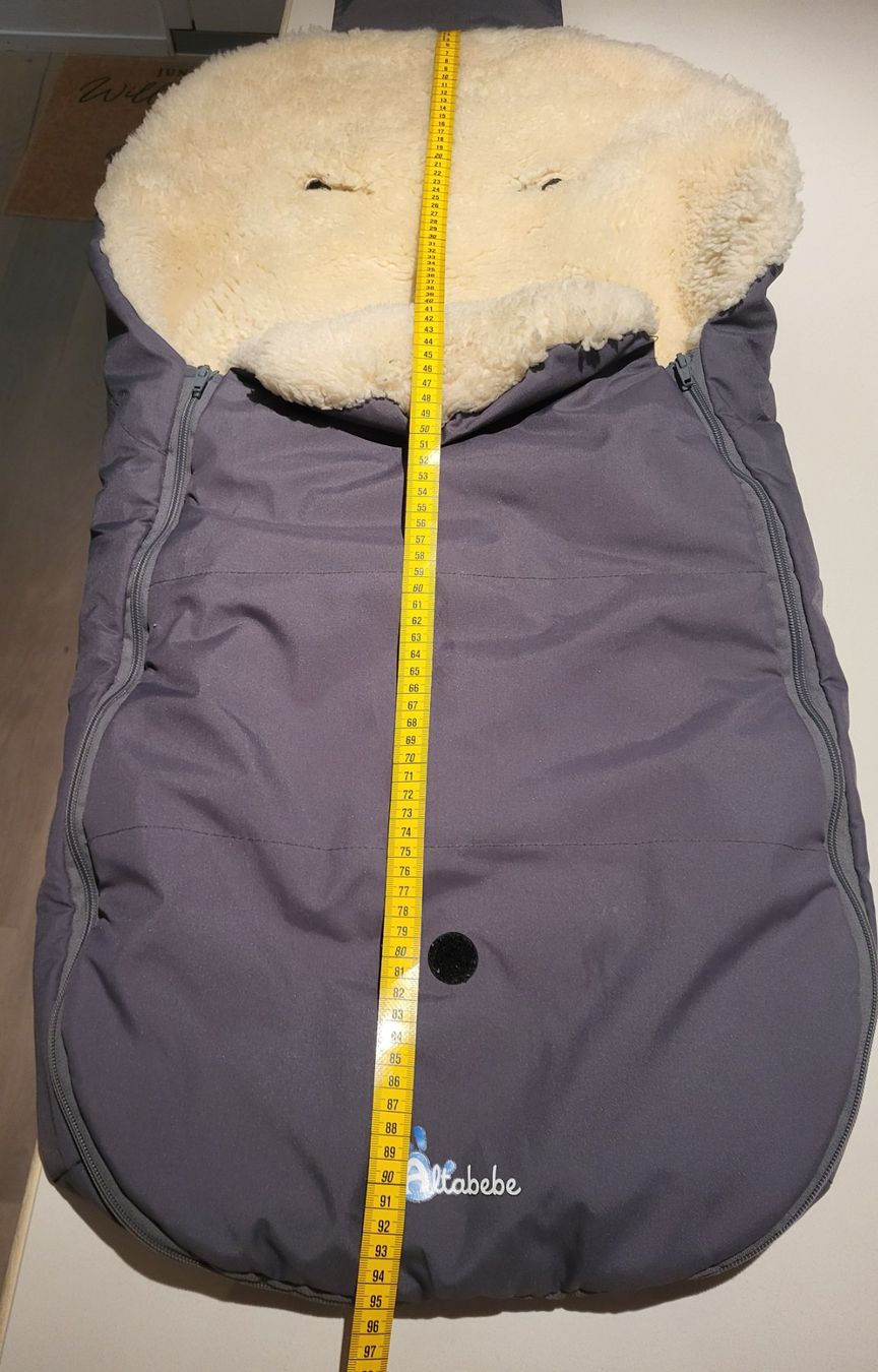 Sacs de couchage: Altabebe Fusssack grau mit Lammfellfutter – D'occasion à Rottenschwil par stejung 3