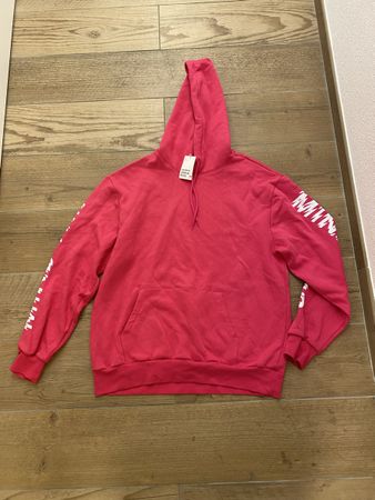 H&M Hoodie Gr.XL Pink "Mind Trip" Neu mit Etikett, Top!