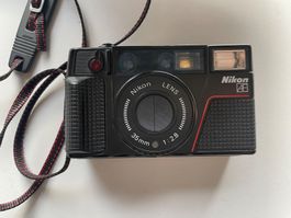 Nikon L35AF2 Point and shoot analog Kamera auslöser defekt