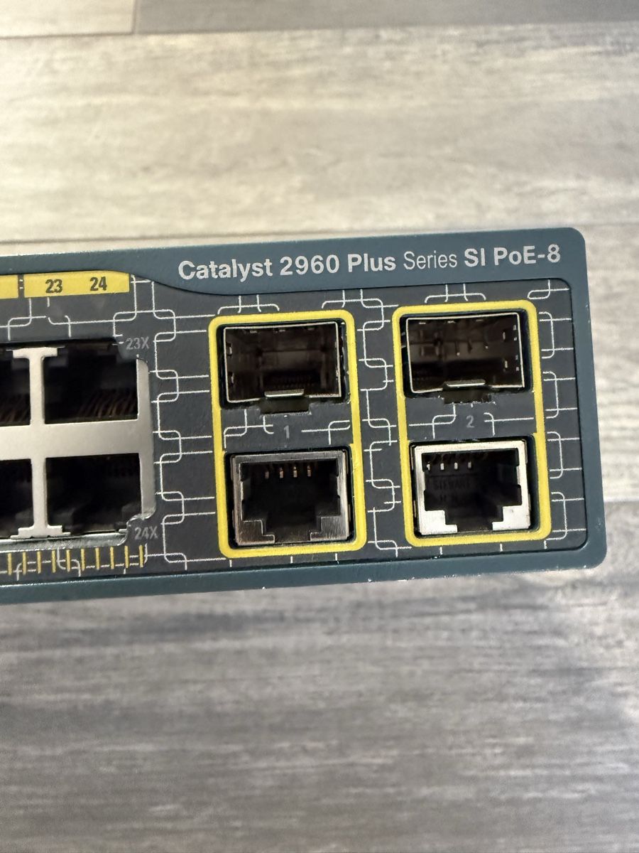 Cisco Hubs & Switches: Netzwerk Switch Cisco Catalyst 2960 Plus SI PoE-8 gebraucht  – Gebraucht aus Sirnach von theitguy8370 1