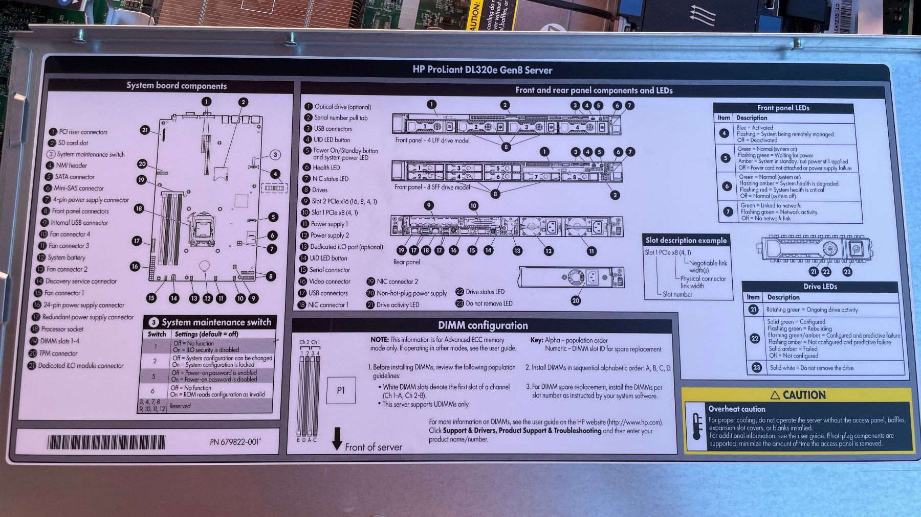 Hewlett Packard Server: HP ProLiant DL320e Gen8 Server - NEU! - Intern Server 1 – Nuovo (secondo la descrizione) da Glattfelden venduto da cybermaxx 9