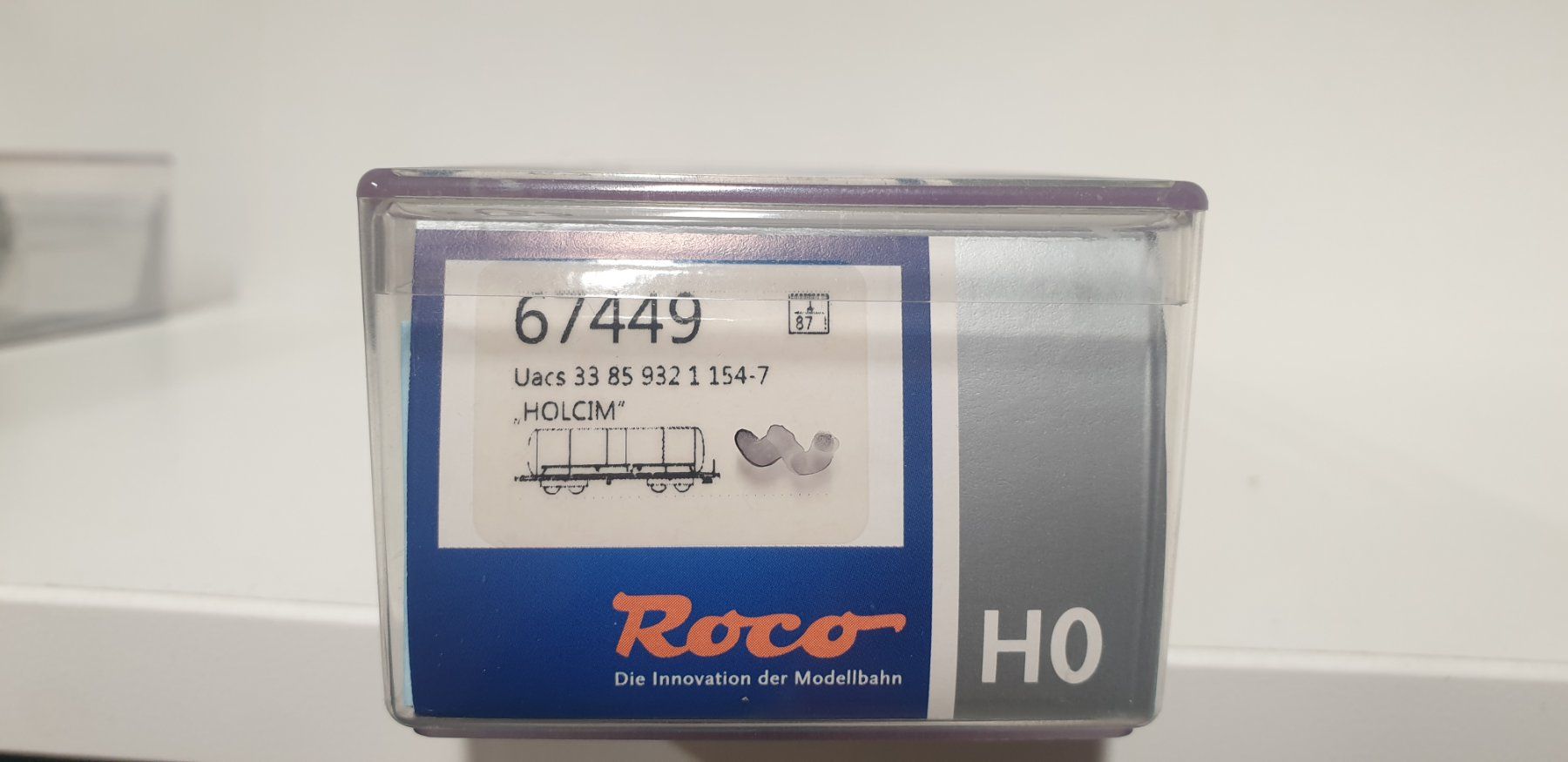 Roco Modelleisenbahnen: Roco Güterwagen Holcim Uacs H0/DC 67449 – Neu und originalverpackt aus Neuenhof von ludovicco 2