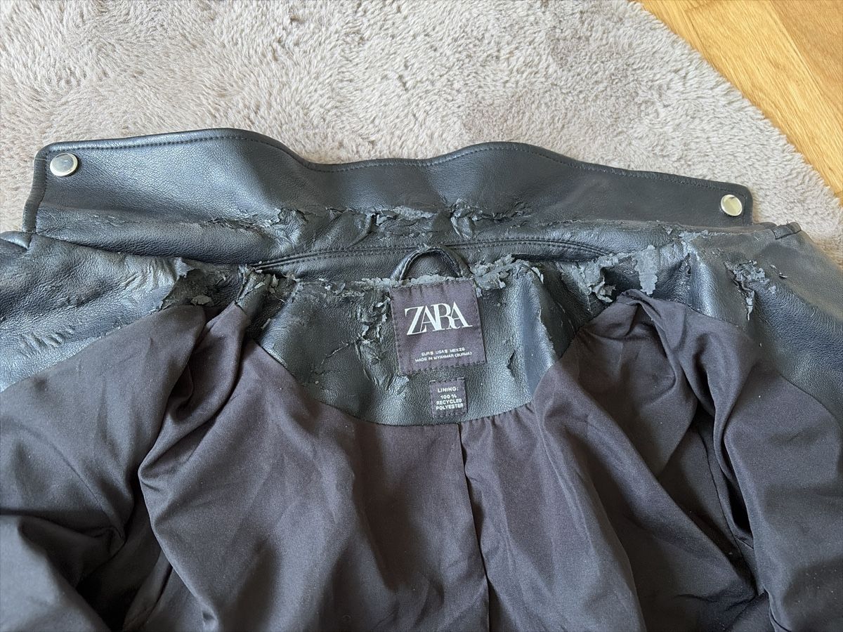 Zara Jacken: Damen Lederjacke ZARA Grösse S – Gebraucht aus Balgach von Miisarah 1