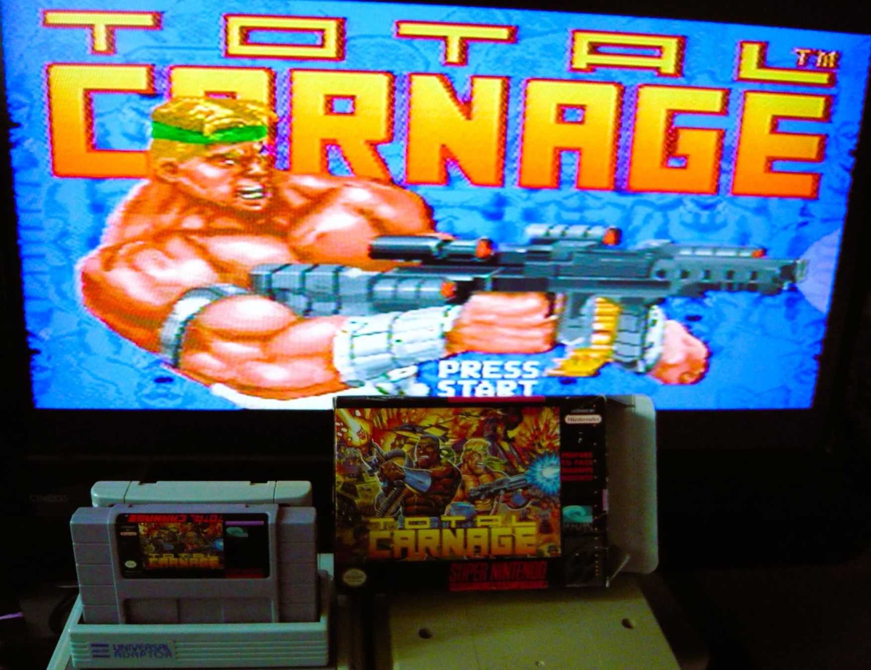 Nintendo Spiele: SNES: - Total Carnage – Gebraucht aus Onex von Jaguar1986