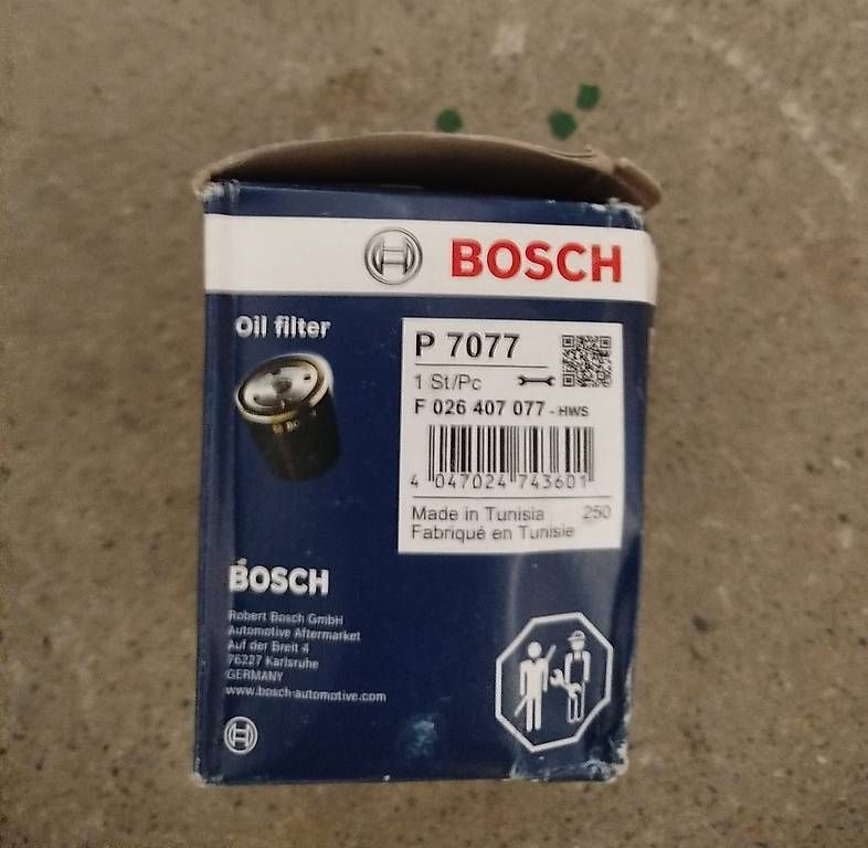 Bosch Tutti pezzi di ricambio auto: Bosch Ölfilter P 7077 – Nuovo (secondo la descrizione) da Reinach BL venduto da yue_9zlz