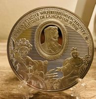 versilberte Medaille Basel 20 Dukaten 1741, PP, Top Zustand