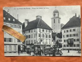 Alte Ansichtskarte La Chaux-de-Fonds, ca. 1911, Selten!