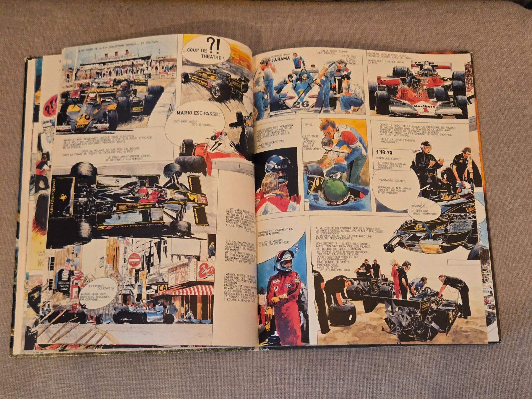 BD: Grands Prix F1 1977 - BD rare – D'occasion à Crémines par Blakedrake 4