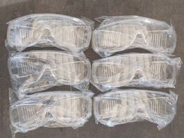 6 x Schutzbrillen | Restposten | Arbeitsschutz | Neu & OVP!