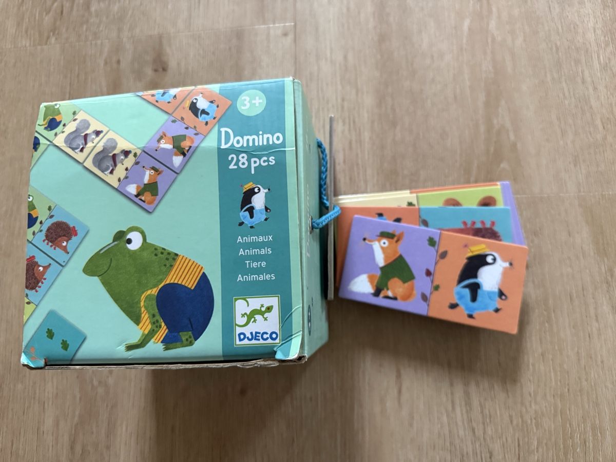 Djeco Giochi: Djeco Domino Tiere – Usato da Vordemwald venduto da Friese70