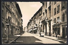 Winterthur, Marktgasse mit Apotheke und 