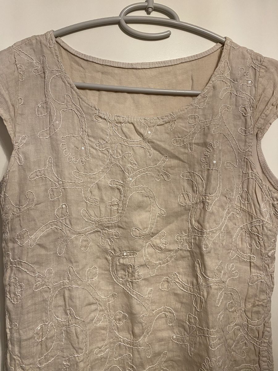 Vestiti: Damen Kleid Gr.XL 100% Leinen – Usato da Pfungen venduto da Sheki56 1