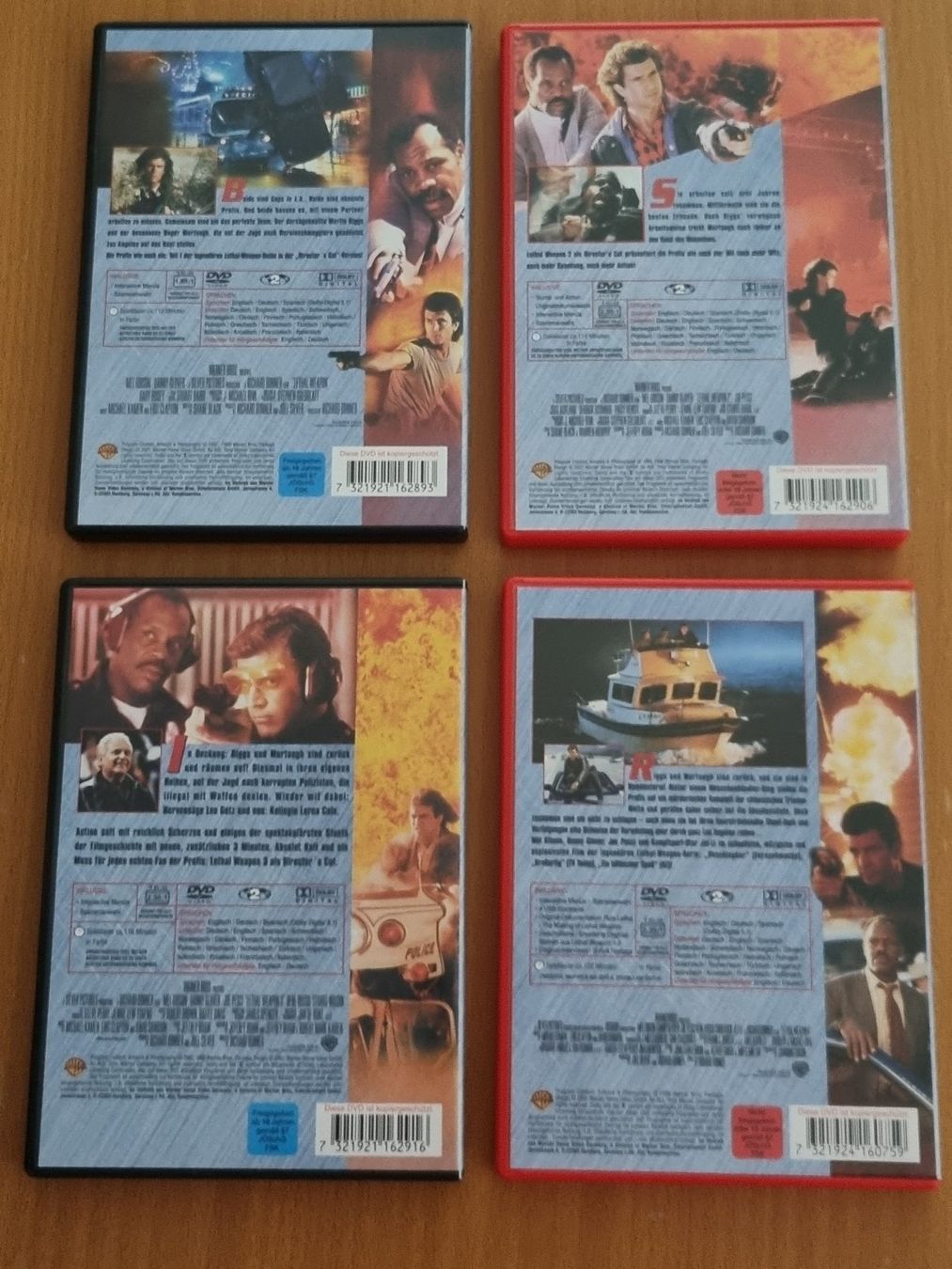 Tutti i DVDs: DVD: Lethal Weapon 1 - 4 / Director's Cut, Special Edition – Usato da Ehrendingen venduto da Thomas_2 3