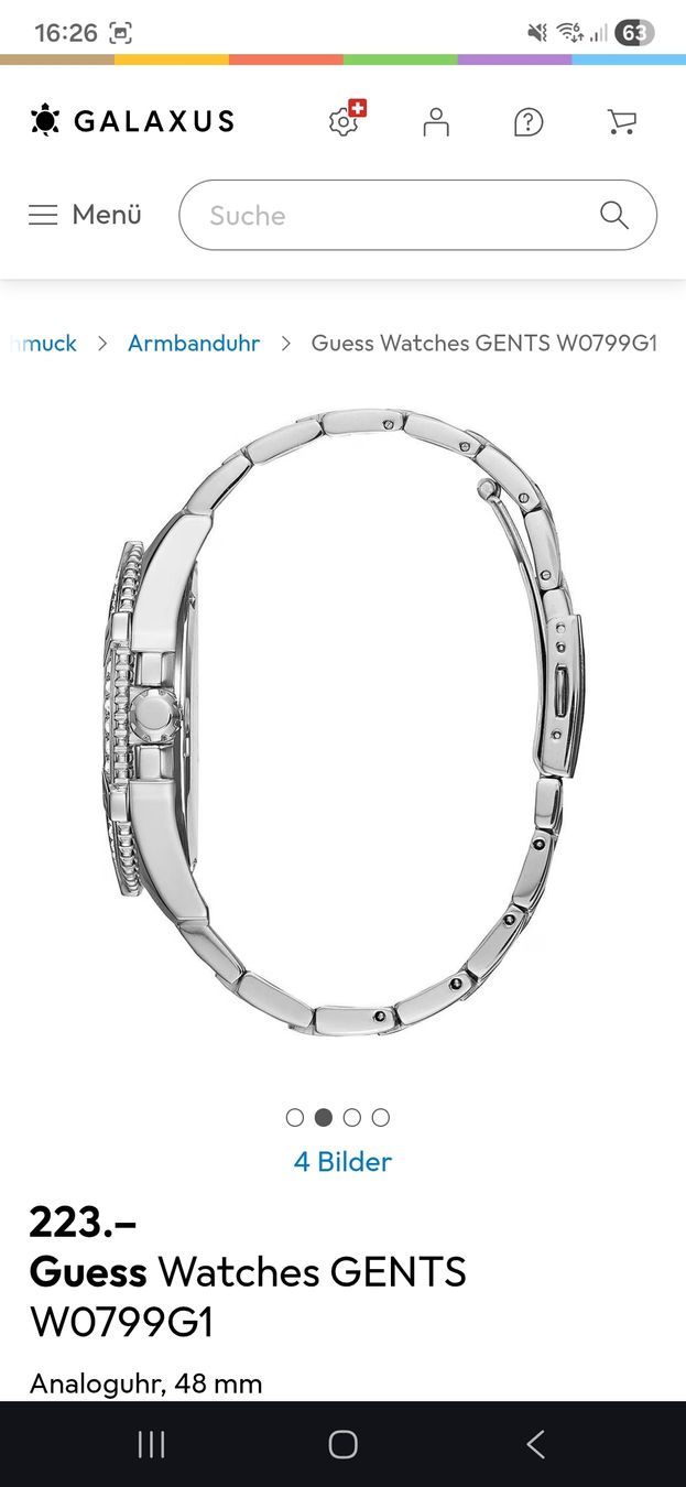 Guess Orologi: guess herren uhr neu – Nuovo (secondo la descrizione) da St.Gallen venduto da big_tipp 2