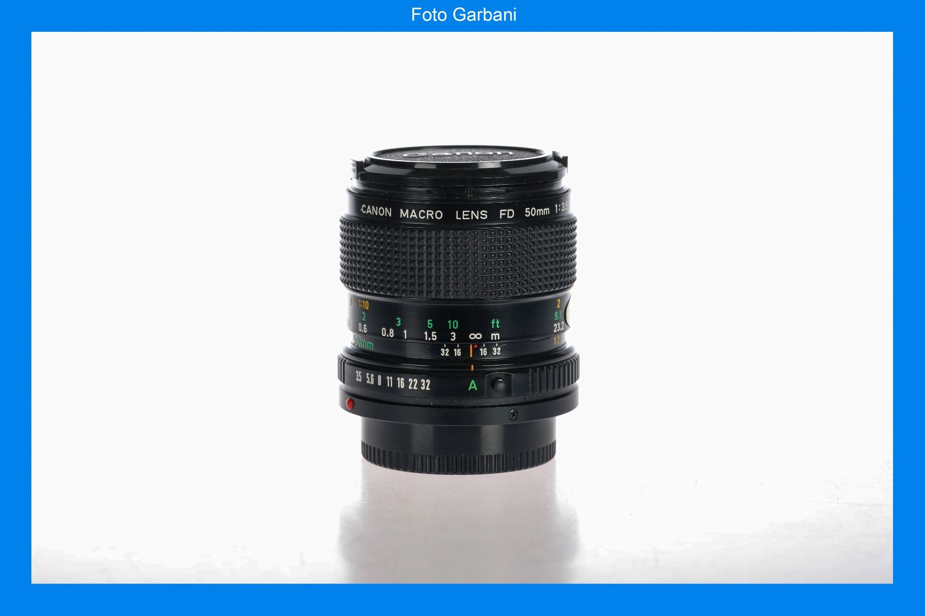 Canon Obiettivi: Canon FD Macro 50mm f3.5 – Usato da Muralto venduto da FotoGarbani