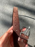 Ceinture Calvin Klein brune 100cm