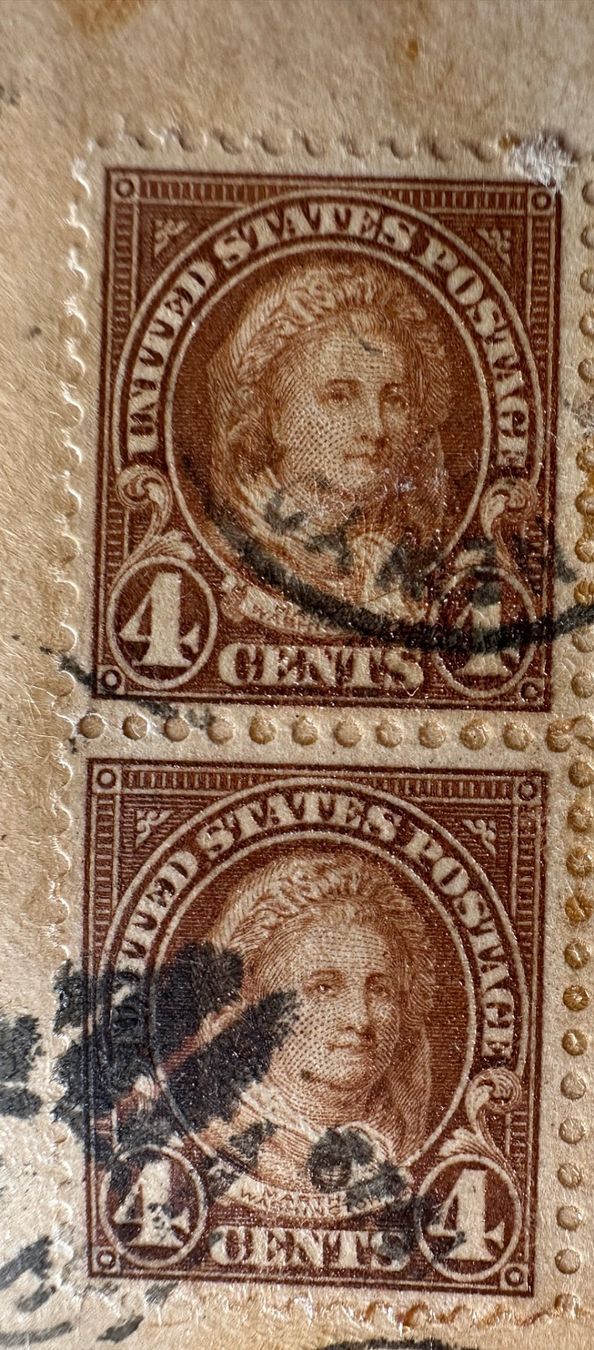 Alle Briefmarken: Brief aus NEW YORK 1923 – Gebraucht aus Weesen von Sombrero22