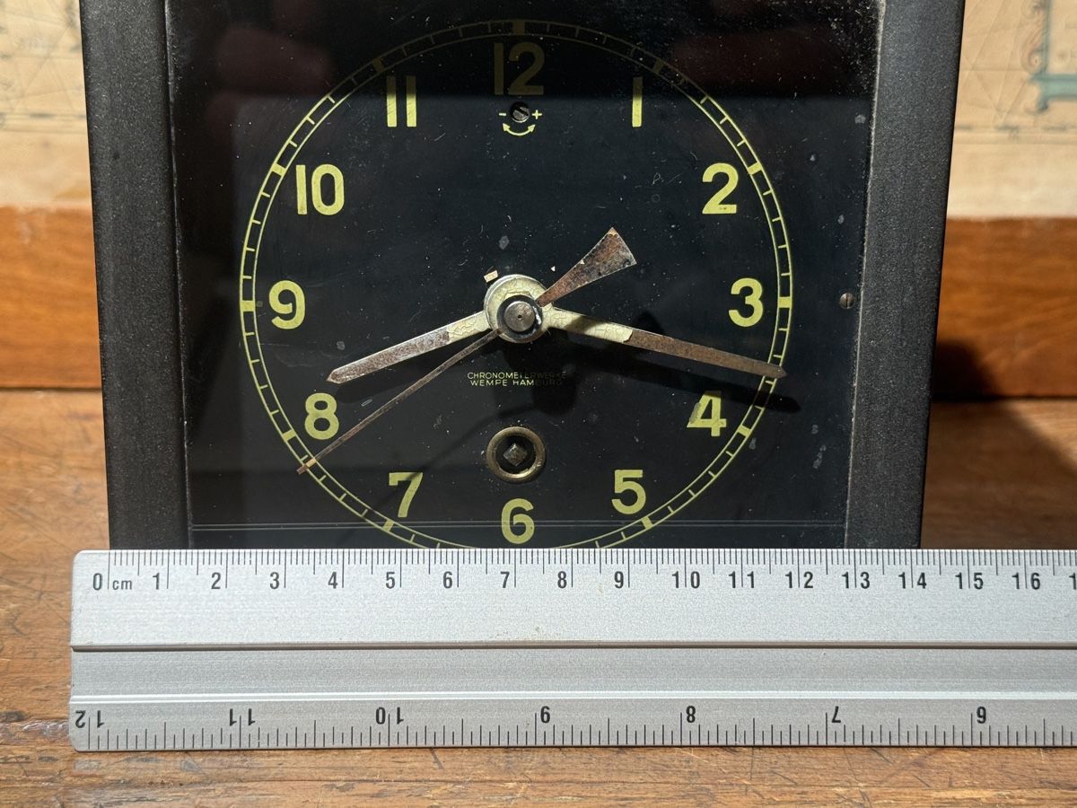 Orologi: Chronometerwerke Wempe Hamburg, antike Boarduhr – Usato da schaffhausen venduto da VintAntik_1980 3