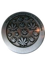 Grinder Metall mit Cannabis Amsterdam Motiven Ø50mm 3tlg