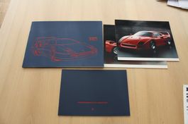 Ferrari F40 Pressemappe/Fotos 9/1988 Deutsch!