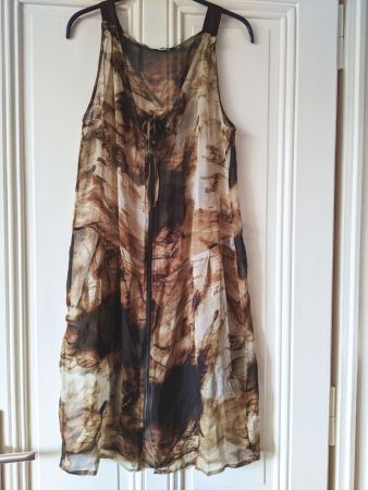 IKKS : Robe en soie semi-transparente 38