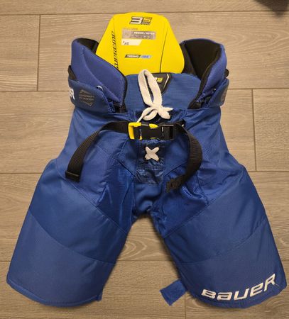 Bauer Hockey Hose JR M blau