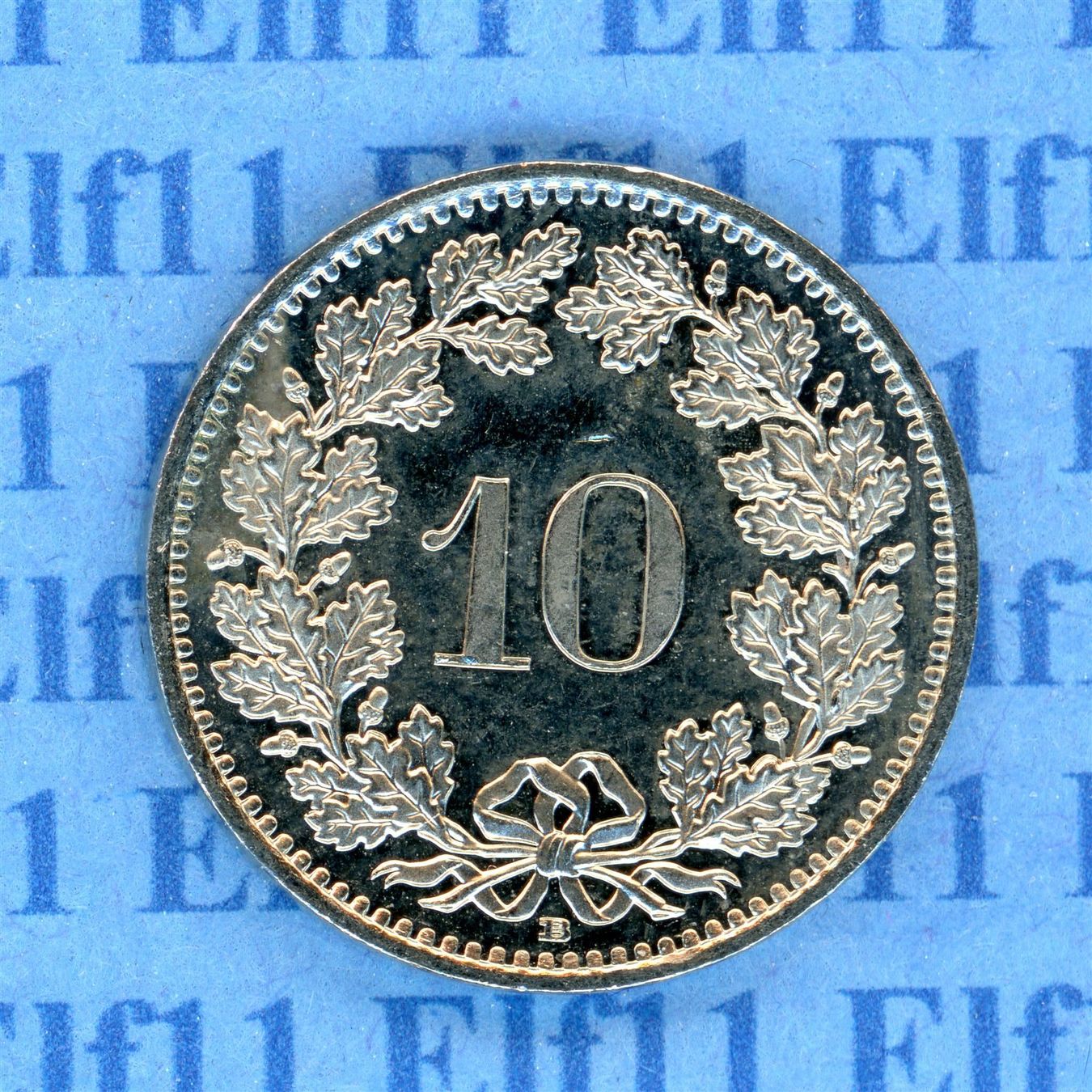 Tutti le monete: CHF___0.10 2015 -unz 10 Rappen – Usato da Widnau venduto da Elf11 1
