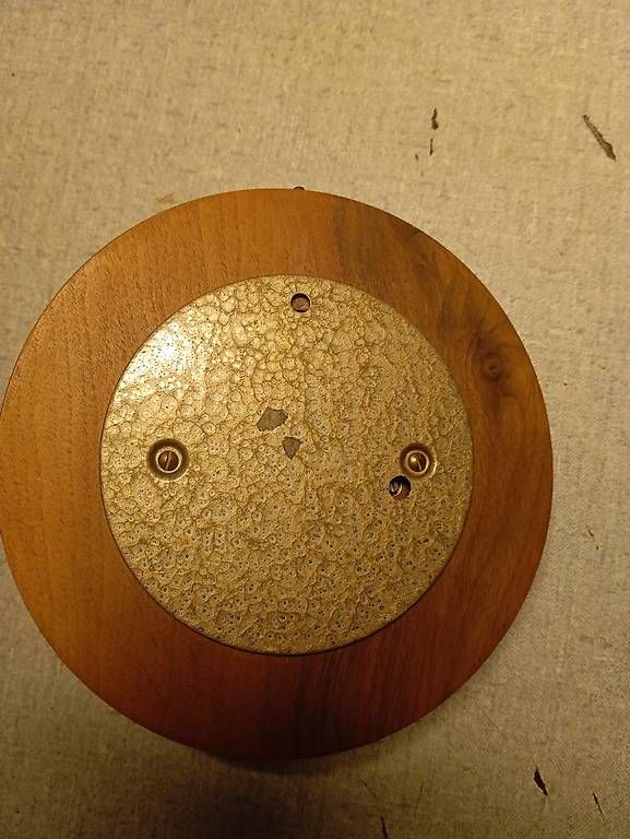 Sonstige antike Technik & Geräte: Barometer / Wetterstation,edles Holz ! – Gebraucht aus Basel von Petergunn 2