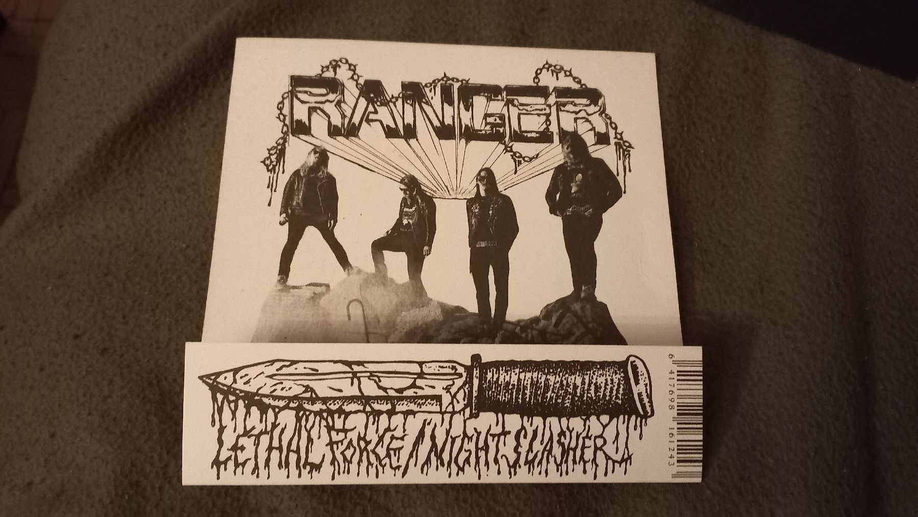 Dischi in vinile: Ranger - Lethal Force / Night Slasher 7" Single Speed Metal – Usato da Olten venduto da Donatello1984 1