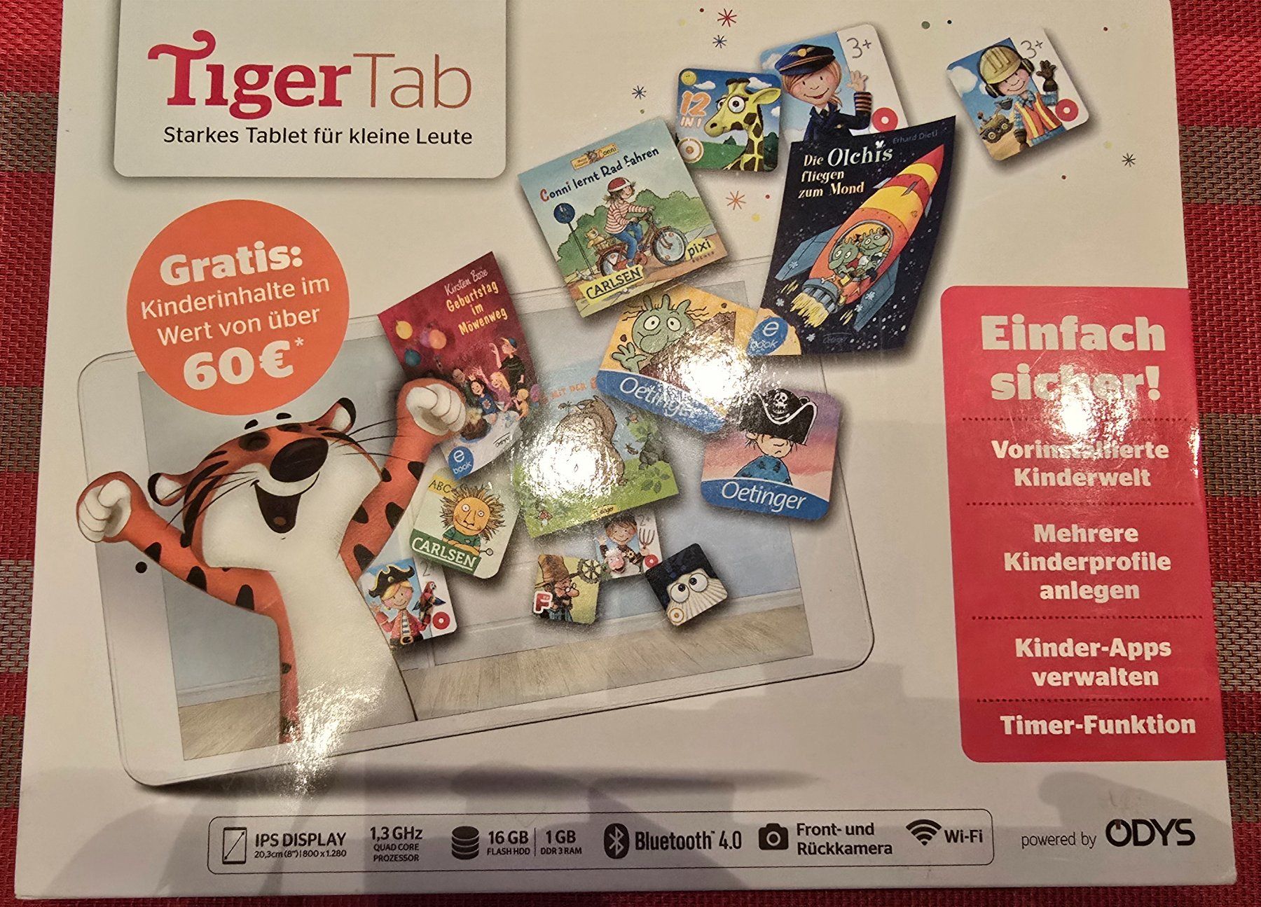 Tablet PC: Kindertablet TigerTab – Usato da Oeschgen venduto da schnemo77 1