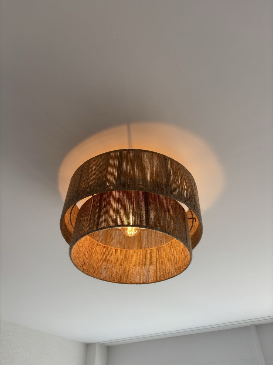 Lustres & lampes de plafonds: Deckenlampe Jute Stoff neuwertig – D'occasion à Geroldswil par ele_7hkp 3