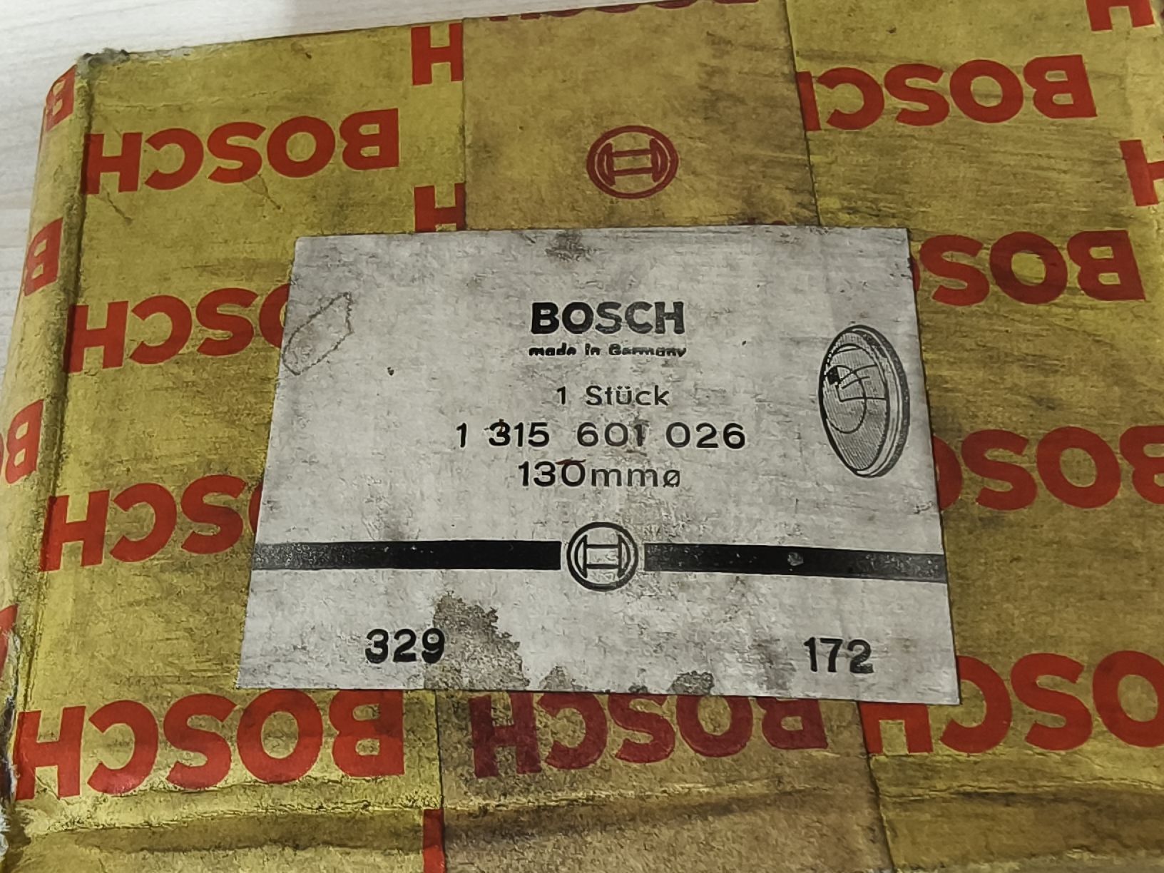 Bosch Tutti pezzi di ricambio auto: Original BOSCH Glas-Streuscheibe Rot K8401 – Nuovo (secondo la descrizione) da Ottoberg venduto da KingTony 3
