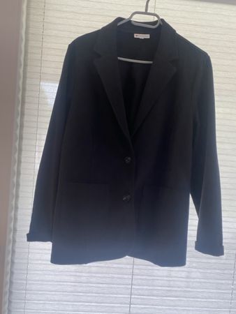 Blazer coton jersey noir Street One taille 42