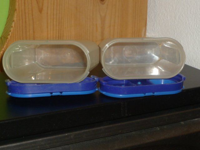 Tupperware Contenitori & Simili: TUPPERWARE 2 BEHÄLTER H. 11.5 CM. – Usato da St.Gallen venduto da Anso 2