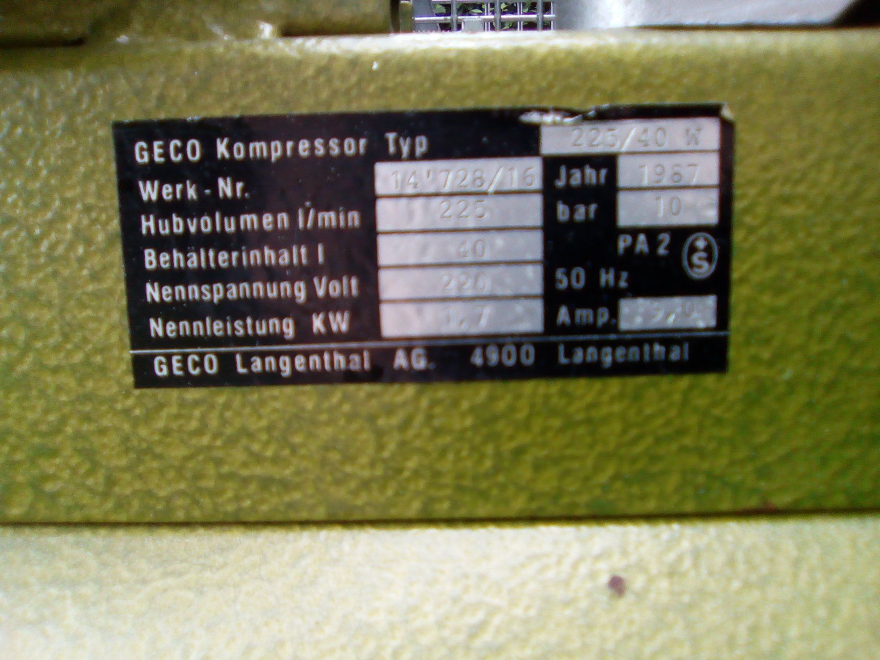 Kompressoren: Luftkompressor – Gebraucht aus Steinach von mopjon 4