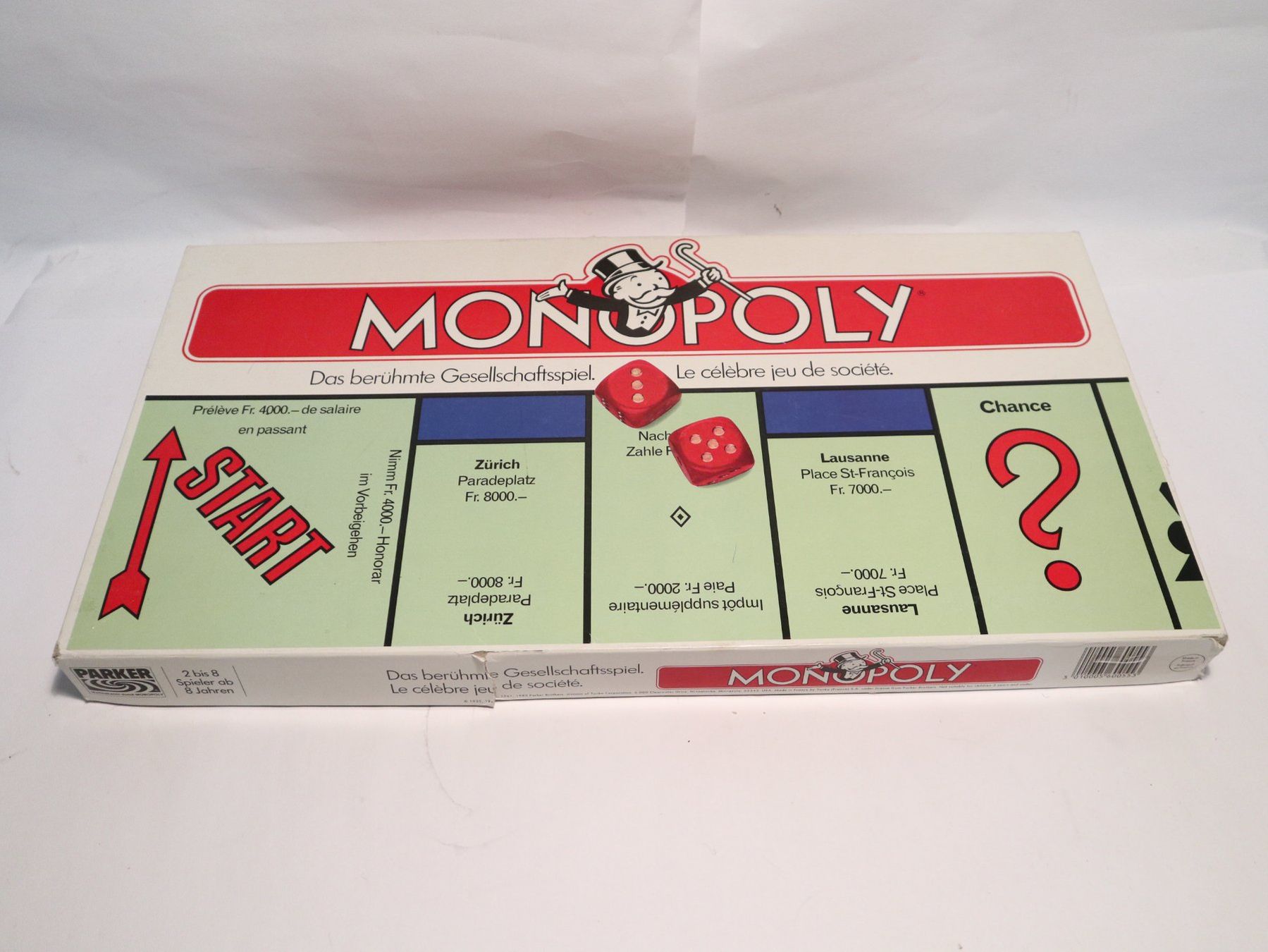Parker Spiele: Parker Monopoly Schweizer-Version CH Komplett – Gebraucht aus Eschenbach SG von Astalavista 4