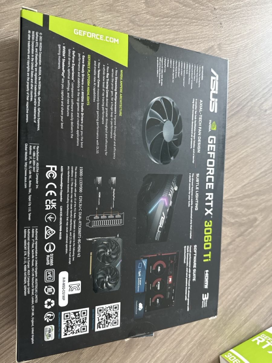 Asus Schede grafiche: RTX 3060 ti 8GB VRAM Asus – Usato da Schaffhausen venduto da TakeshiKitano 4