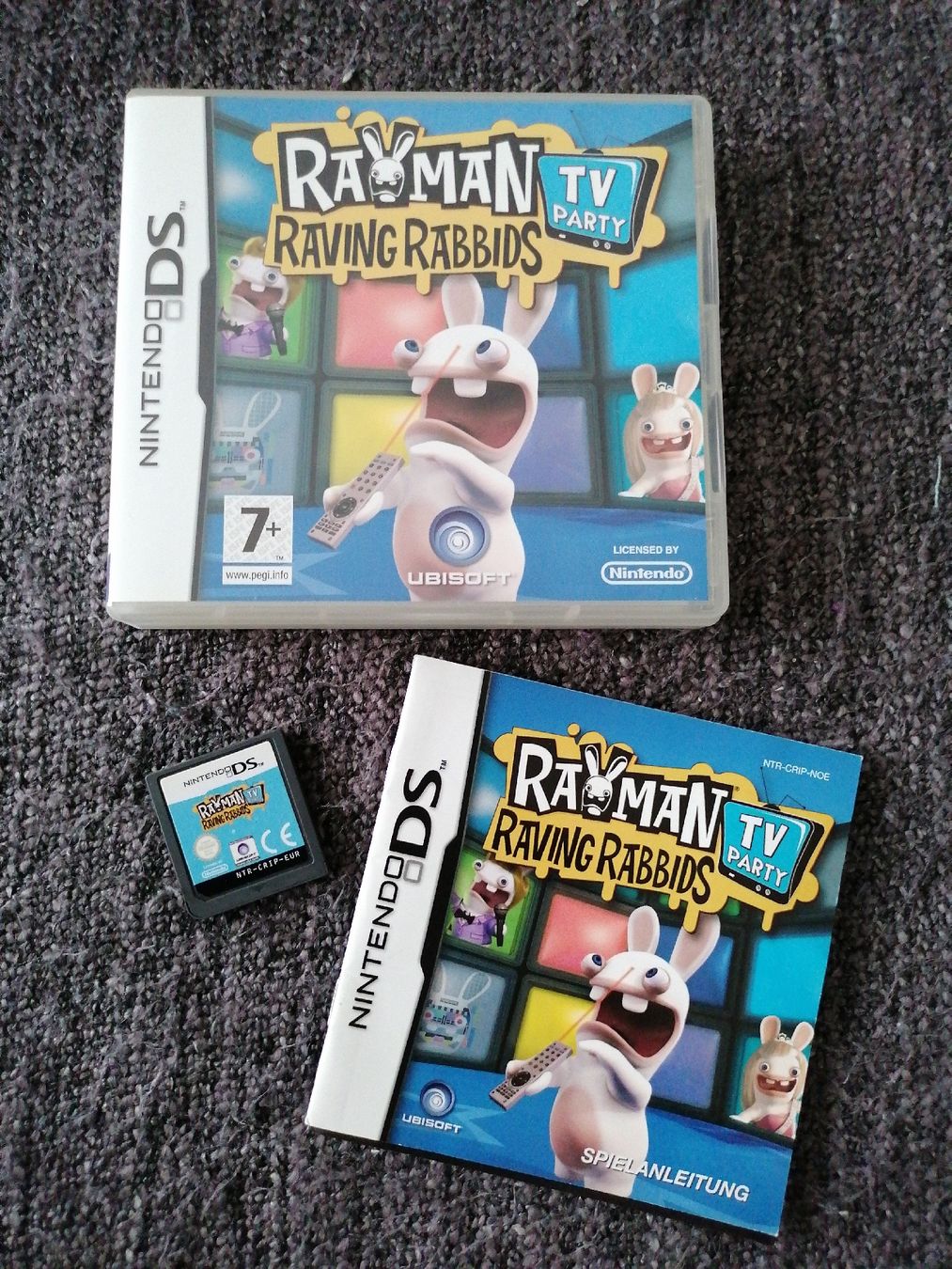 Nintendo Spiele: Raving Rabbids DS Spiel – Gebraucht aus Dübendorf von an_nk8z