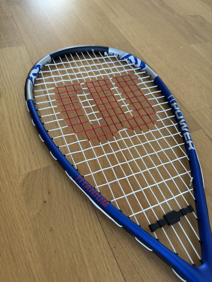 Wilson Racchette: Wilson Titanium Squashschläger – Usato da Stettlen venduto da DieTaube2.0 3