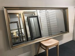 Spiegel PRIA Rahmen silber 85 x 185 cm