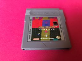 HIGH STAKES GAMBLING SPIEL FÜR NINTENDO GAME BOY