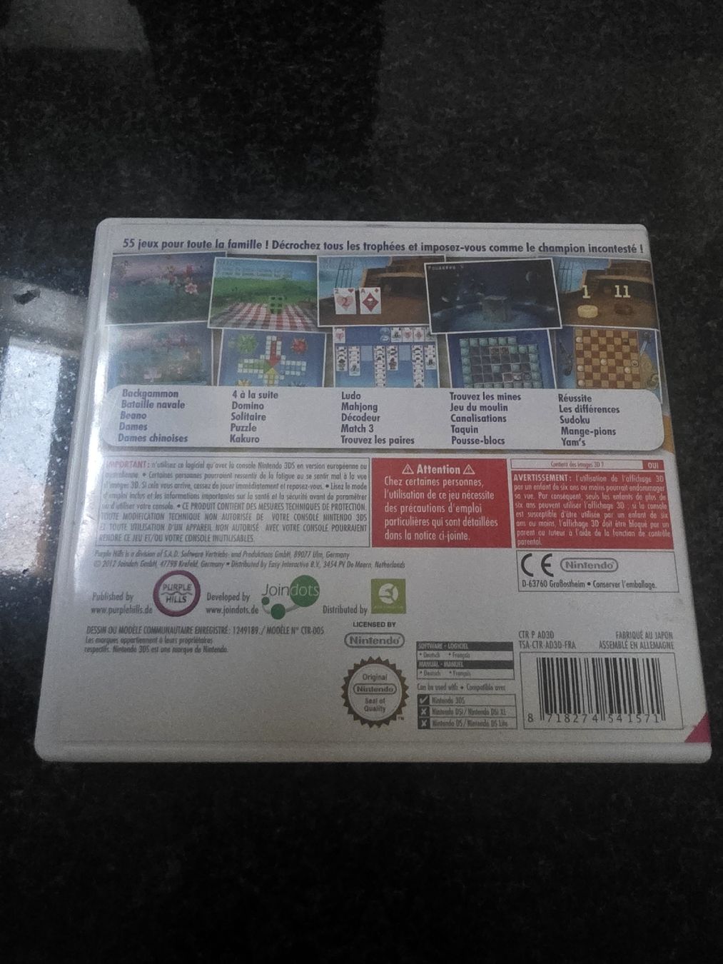 Giochi: 3D Game Collection Nintendo 3DS – Usato da Chavornay venduto da Crash37 1