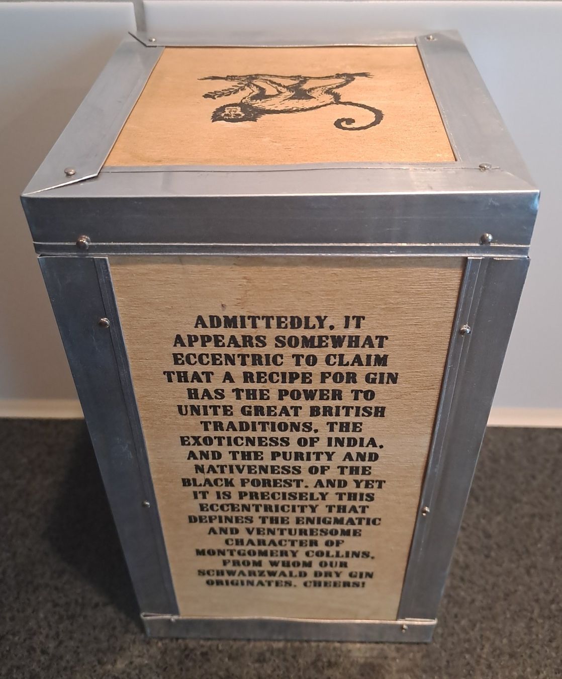 Monkey 47 Spirituosen: Monkey 47 Gin Distiller's Cut 2015 mit Goldring und Box – Neu und originalverpackt aus Elsau von Kellerraeumung 9