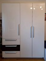 Kleiderschrank Kinderzimmer Welle-Möbel Milla Hochglanz