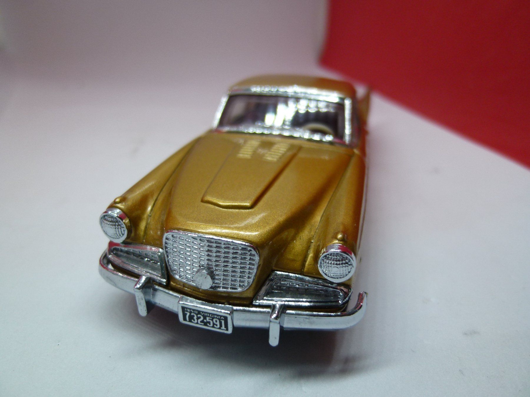 Modellautos: Studebaker Golden Hawk - gold - von DINKY/ Matchbox – Gebraucht aus Reiden von Aston2 1
