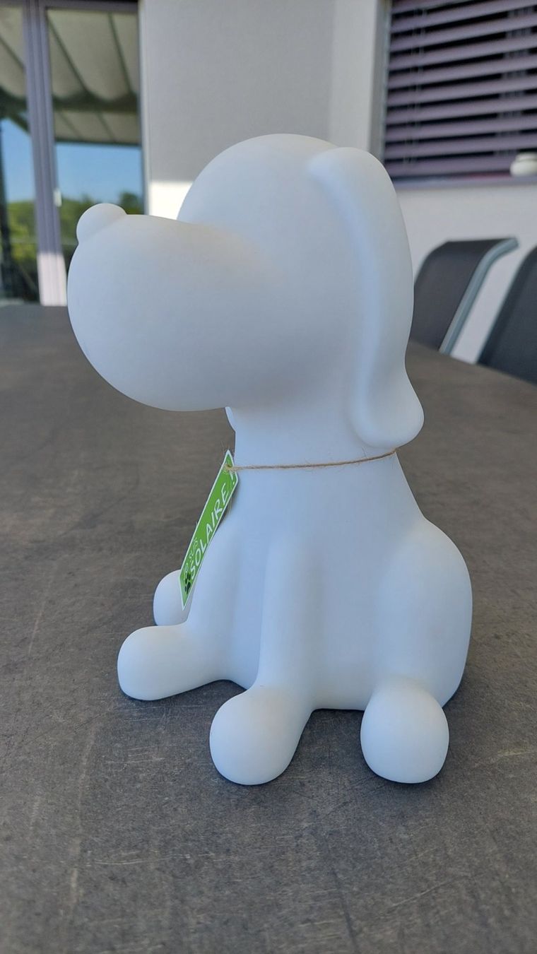 Statuette: LED Solar Hund mit Farbwechsel |NEU! – Nuovo e nell'imballaggio originale da Schongau venduto da lanobe 7