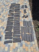 Konvolut Schienen und Weichen Playmobil