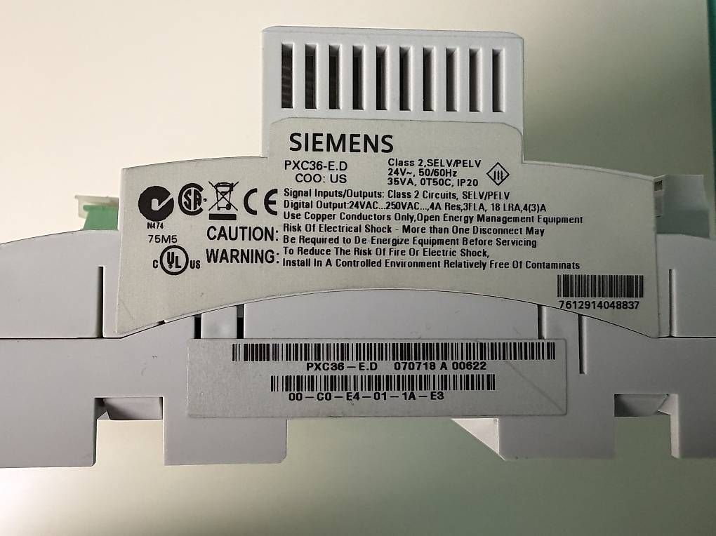 Alimentazione elettrica: PXC36-E.D Steuerung 36 DP BACnet auf IP – Usato da Eschenbach LU venduto da ont_6hmh