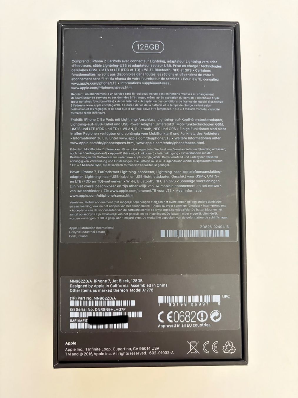 Apple Handys / Smartphones: Apple iPhone 7, 128GB, Jet Black – Gebraucht aus Wädenswil von quattromic 3
