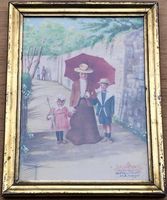Genf 1902“ Top Aquarell Signiert